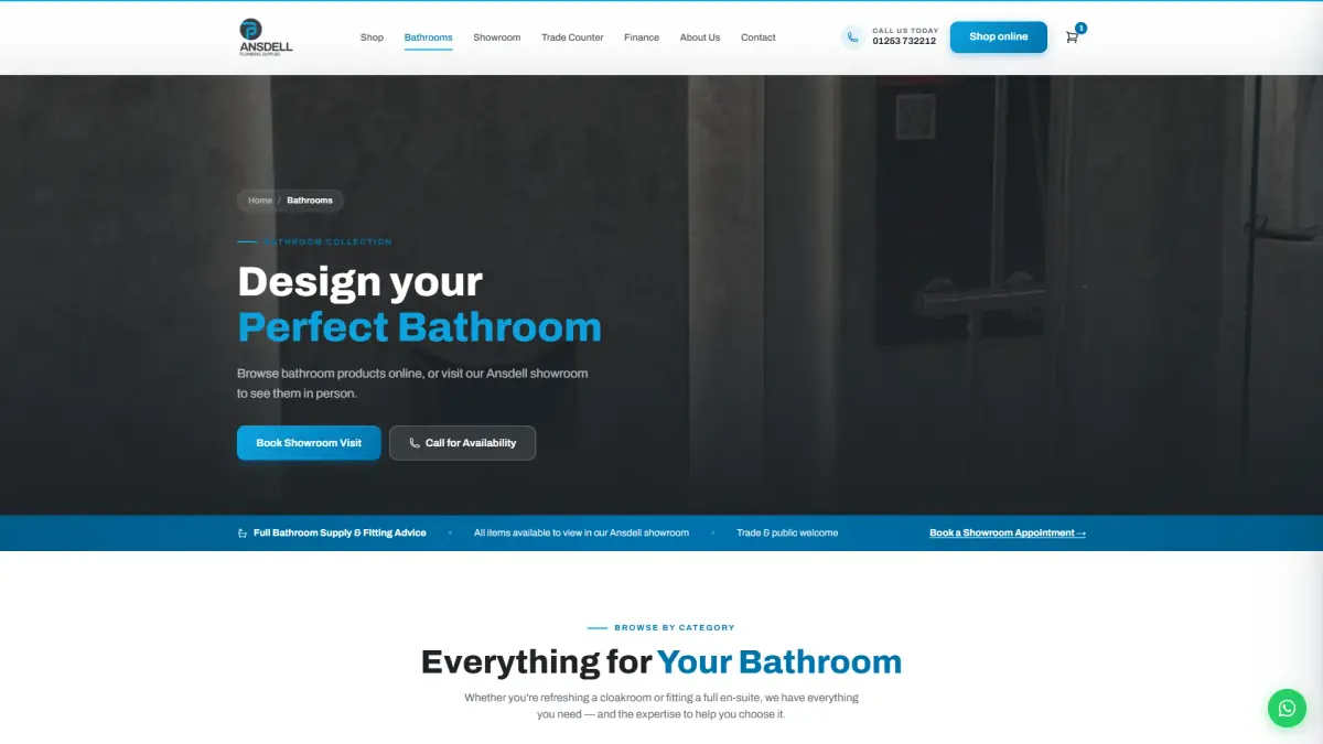 Ansdell bathrooms page