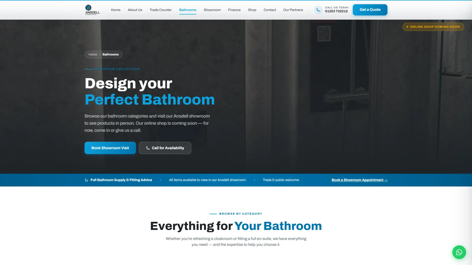 Ansdell bathrooms page